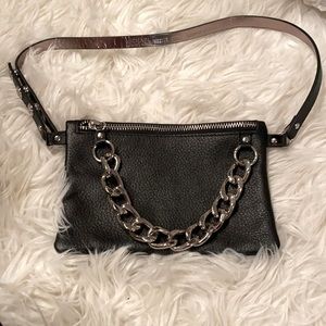 Michael Kors genuine leather belt bag